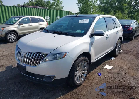 2015 Lincoln Mkx z USA, uszkodzony, nr VIN 2LMDJ8JK4FBL26856
